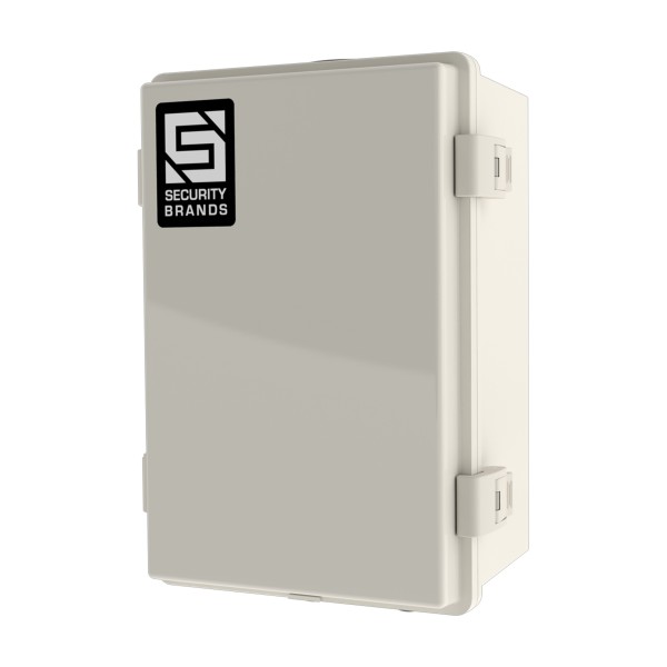Medium Custom Polycarbonate Weatherproof Enclosure for Gate Access Control Systems - 10-110
