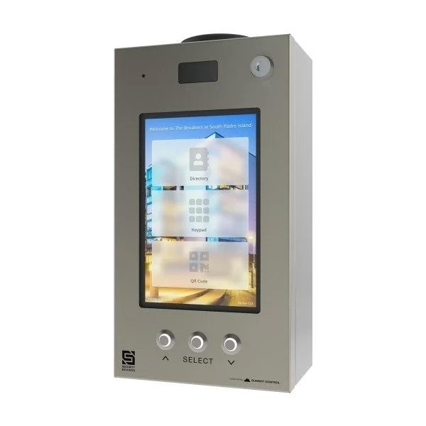 Ascent M3 Compact Cellular Touchscreen Multi-Tenant Entry System | Recessed Mount - Ascent 16-M3REC