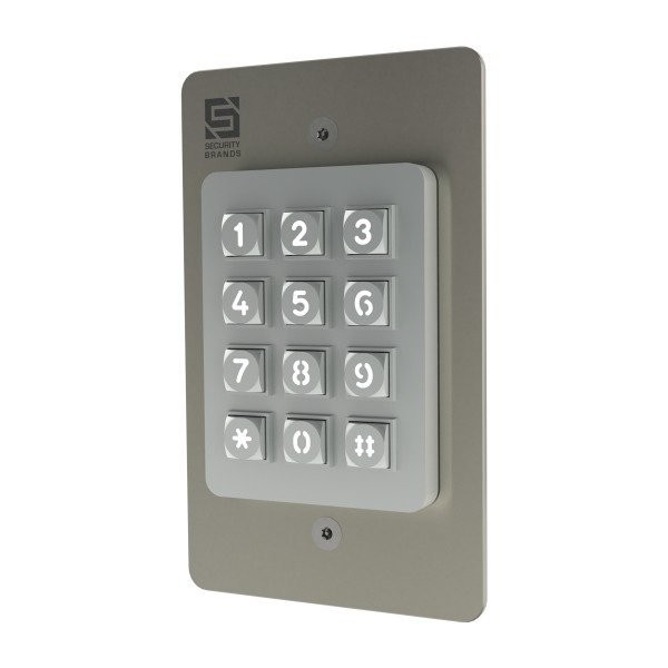 Entry Keypad Pattern Advantage DKE Single Gang Keypad for Secure Entry Systems - 26-100SGL ...