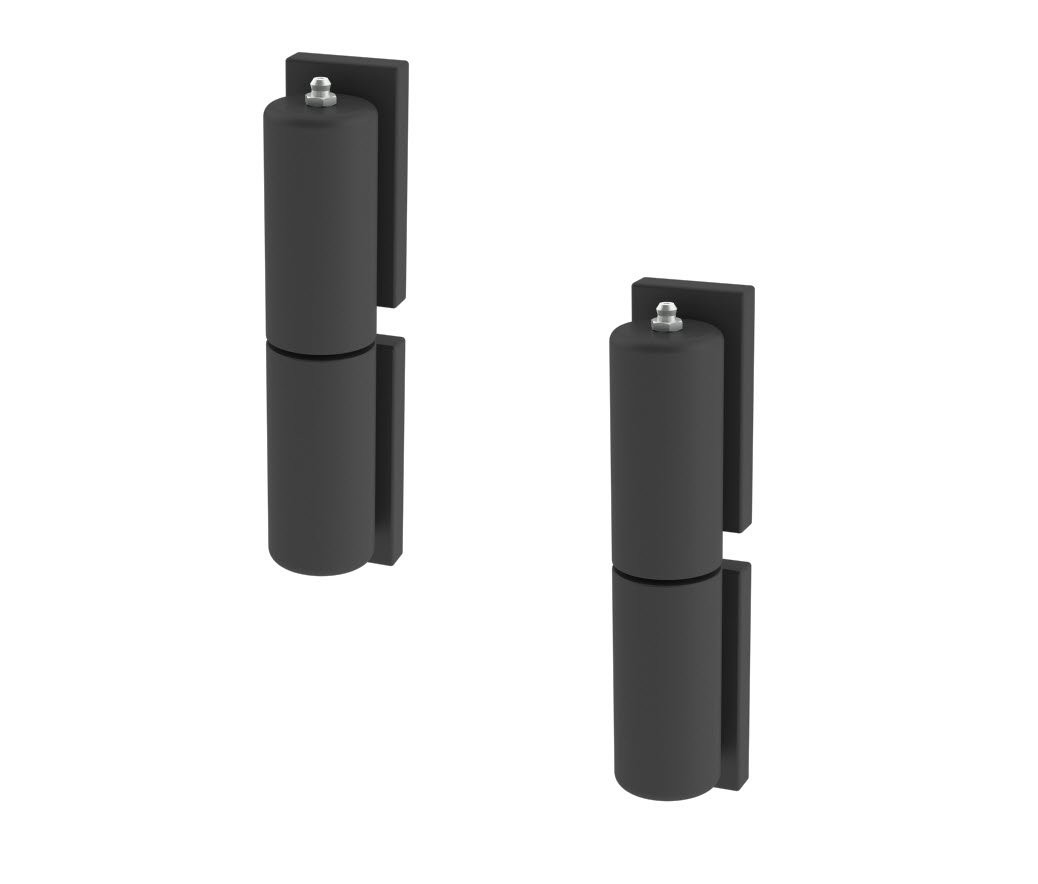 Joytrace 7 2062P Heavy Duty Gate Hinges 1100lb Capacity - Bolt On/Weld On Carbon Steel Hinges For Driveway Gates