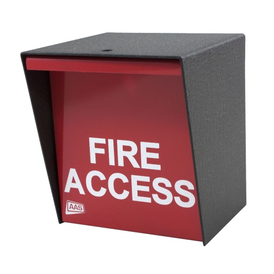FireAccess Post Mount with Padlock Cutout and Micro Switch - AAS 15-014