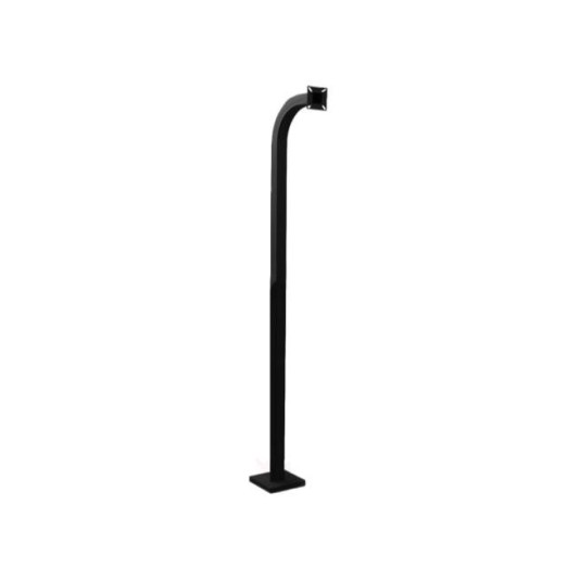 Gooseneck Pedestal 72" High With 11.5" Arm Reach For Automotive Truck Height (Pad Mount) - AAS 18-012