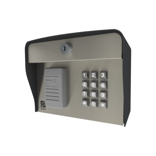 Edge E3 - Smart HID Card Reader and Keypad Combo Access System (Post Mount) - AAS 27-230HID