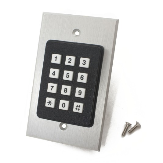 Advantage DKLP Plastic Keypad (Single Gang Mount) - AAS 19-100sg