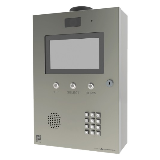 Ascent M7 - Cellular Multi-Tenant Gate Opener Entry System (7 Inch Full Color LCD Display & Keypad) 