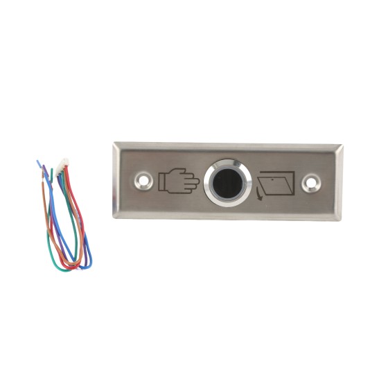 Request To Exit Touchless Mullion Mount Station - AAS S-RTE-M