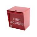 FireAccess Post Mount with Padlock Cutout and Micro Switch - AAS 15-014