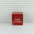 FireAccess Post Mount with Padlock Cutout and Micro Switch - AAS 15-014