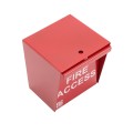 FireAccess Post Mount with Padlock Cutout and Micro Switch - AAS 15-014