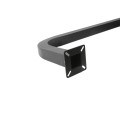 Gooseneck Pedestal Dual Height 42'' High and 72'' High With 11.5'' Arm Reach For Trucks and Standard Automobile Traffic - AAS 18-003