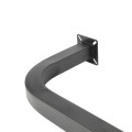 Gooseneck Pedestal 42 - 48" High With 11.5" Arm Reach (In-Ground Direct Burial Mount) - AAS 18-011