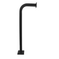 42" Pad-Mount Powder-Coated Steel Gooseneck Pedestal for Gate Opener Access Control Systems - 18-42ST (Default)