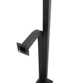 42" / 72" Dual-Height Pad Mount Gooseneck Pedestal for Access Control Systems (Steel) - 18-72DHST (Goosneck Pedestals)