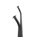 42" / 72" Dual-Height Pad Mount Gooseneck Pedestal for Access Control Systems (Steel) - 18-72DHST (Goosneck Pedestals)