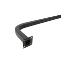 72" In-Ground Mount Gooseneck Pedestal for Access Control Systems (Steel) - 18-72GRST (Goosneck Pedestals)