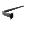 72" In-Ground Mount Gooseneck Pedestal for Access Control Systems (Steel) - 18-72GRST (Goosneck Pedestals)