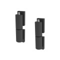 5" Weld-On Heavy-Duty Barrel Hinge for Swing Gates (Pair) Black K-BH500B