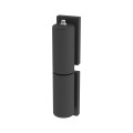 7" Weld-On Heavy-Duty Barrel Hinge for Swing Gates (Pair) Black K-BH700B