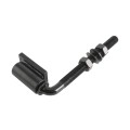 3/4" x 10" Weld-On J-Bolt Gate Hinge with Ball Bearing (Pair) Black K-GBHA700B (Default)