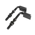 3/4" x 10" Weld-On J-Bolt Gate Hinge with Ball Bearing (Pair) Black K-GBHA700B (Default)