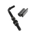3/4" x 10" Weld-On J-Bolt Gate Hinge with Ball Bearing (Pair) Black K-GBHA700B (Default)