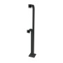 42" / 72" Dual-Height Pad Mount  Gooseneck Pedestal for Access Control Systems (Steel) - 18-003