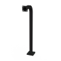 42" Pad Mount Gooseneck Pedestal for Access Control Systems (Powder Coated Steel) - 18-42ST