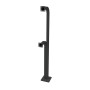 42" / 72" Dual-Height Pad Mount Gooseneck Pedestal for Access Control Systems (Steel) - 18-72DHST